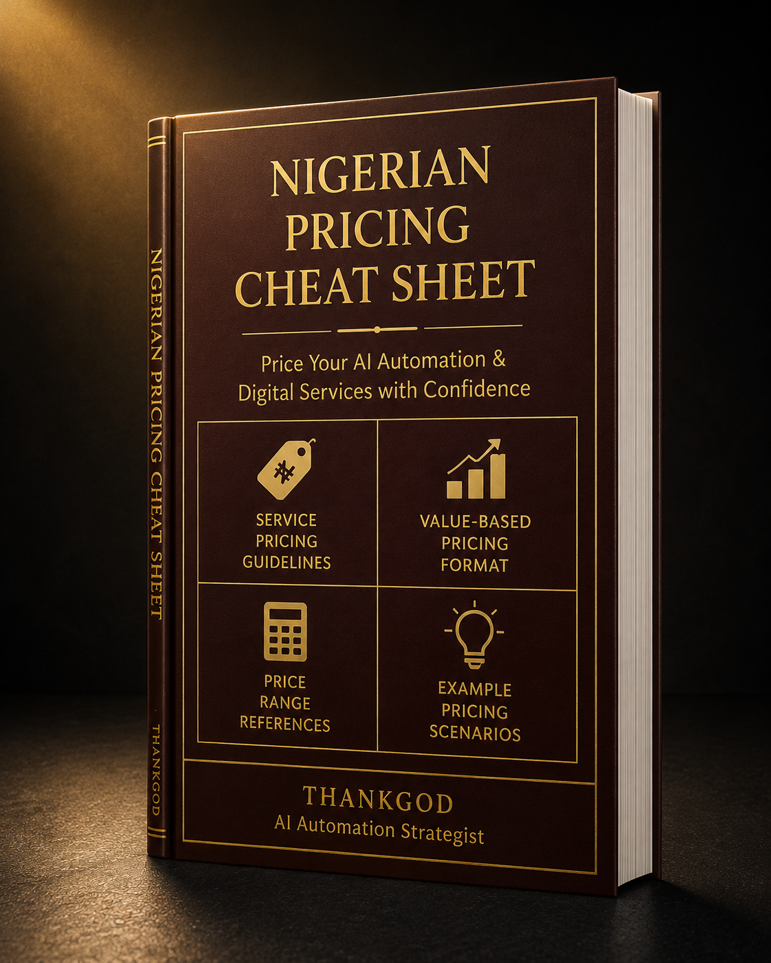 Nigerian Pricing Cheat Sheet cover